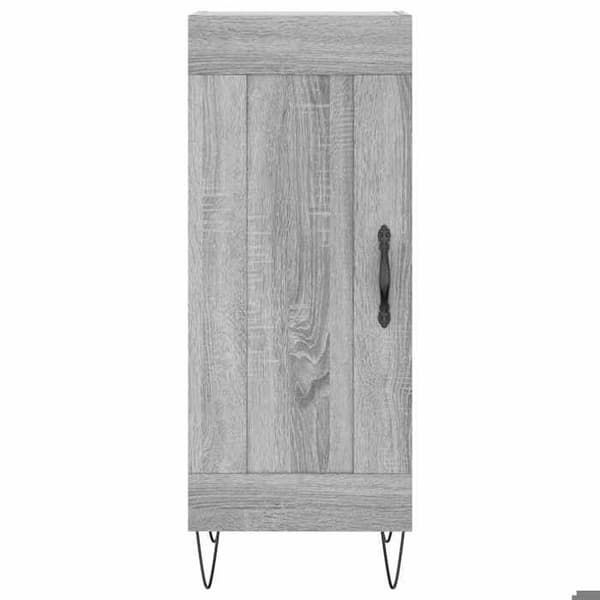 Maison Exclusive - Buffet Sonoma grå 34,5x34x90 cm Ingeniørtræ grå