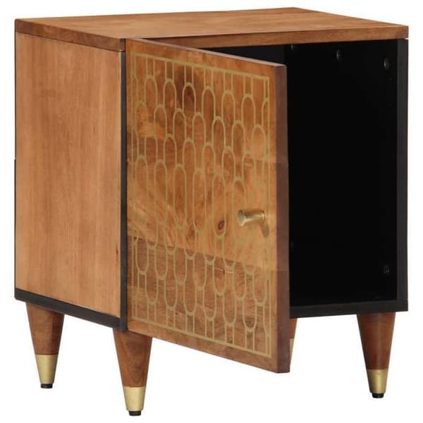 Maison Exclusive - Natbord 40x33x46 cm Solid mango træ