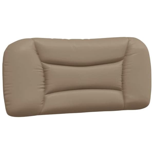 Maison Exclusive - Huvudgavelkudde Hvar cappuccino 90 cm konstläder