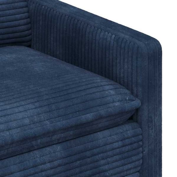 Maison Exclusive - 2 kpl sohvasetti tummansininen polyesteri