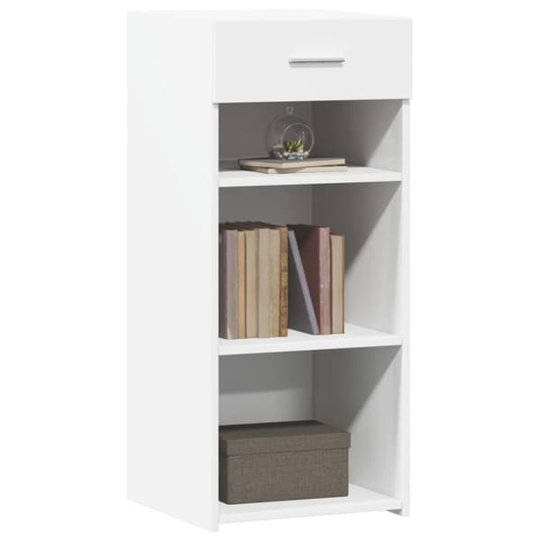 Maison Exclusive - Buffé vit 40x42,5x93 cm ingenjörsträ