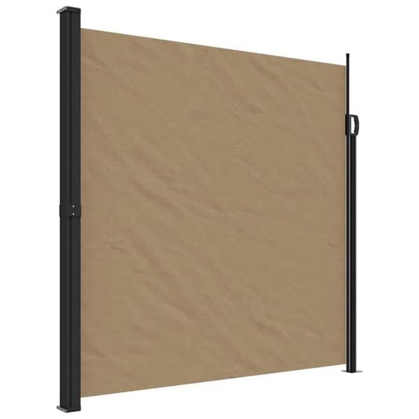 Maison Exclusive - Retractable sidotak taupe 200x300 cm