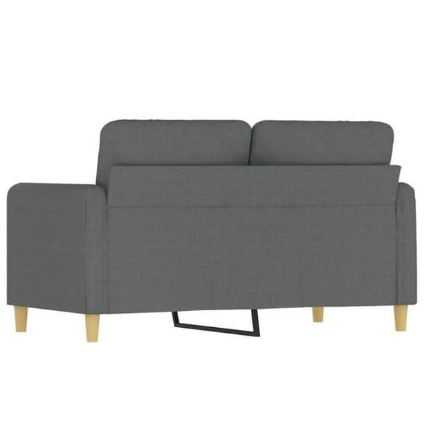 Maison Exclusive - Soffa 2-sits Grå mörk 120 cm Tyg