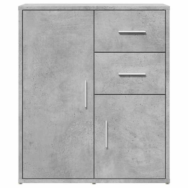 Maison Exclusive - Buffet grå beton 60x31x70 cm ingeniørtræ