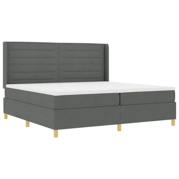 Maison Exclusive - Jousipatja LED-valolla harmaa 200 x 200 cm kangas Grå