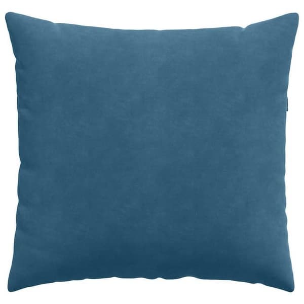 Soffkuddar - EXKLUSIVT HEM - Moderna - Blå - 45 x 45 cm - Premium ribbad sammet Blå
