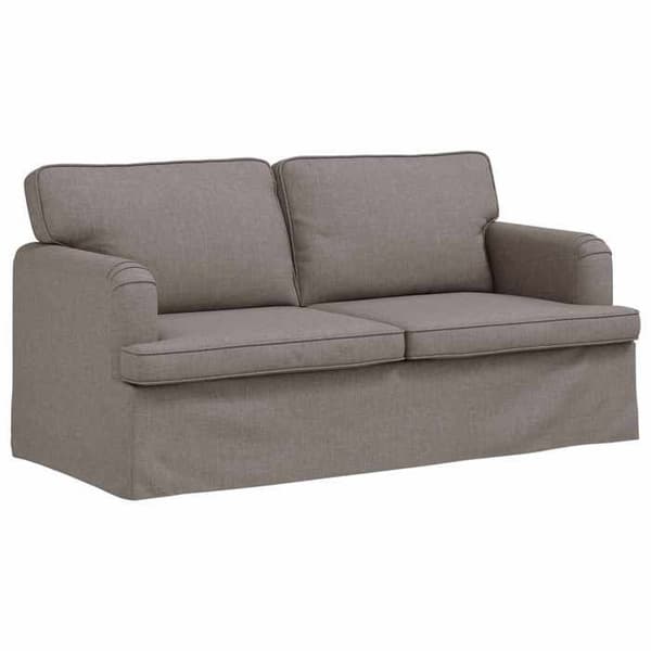 Maison Exclusive - 2-delars soffset i taupe tyg