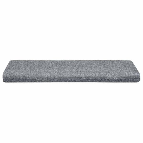 Maison Exclusive - Selvklæbende trappe tæpper vidaXL, 20 stk., 65 x 21 x 4 cm, lys grå, rektangulær kant