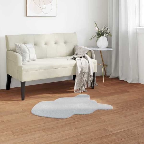 Matto - MAISON EXCLUSIVE - OLITE - Liukumaton - Polyesteri - Harmaa 50 x 80 cm Grå