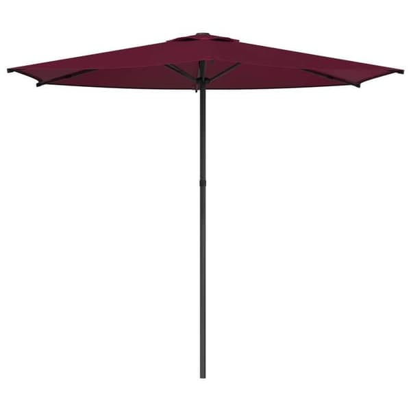 Maison Exclusive - Haveparasol 270 x 270 cm Polyester Rektangulær Bordeaux