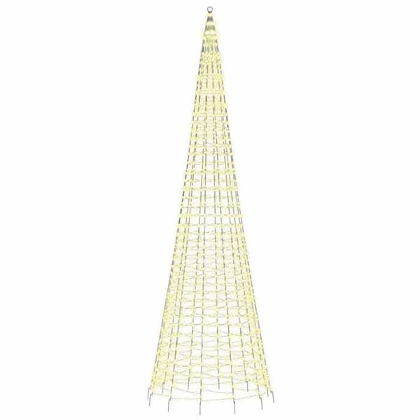 Maison Exclusive - LED-julgran 1534 LED vit 500 cm Vit