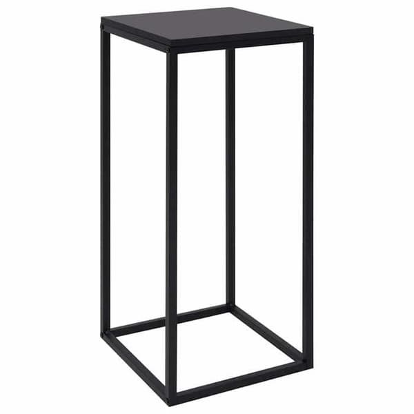 Maison Exclusive - Sidobord 2 st Svart Stål