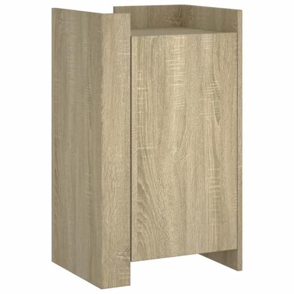 Maison Exclusive - Buffé ek sonoma 45x35x75 cm ingenjörsträ