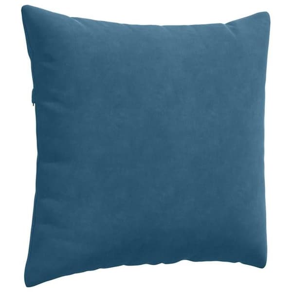 Soffkuddar - EXKLUSIVT HEM - Moderna - Blå - 45 x 45 cm - Premium ribbad sammet Blå
