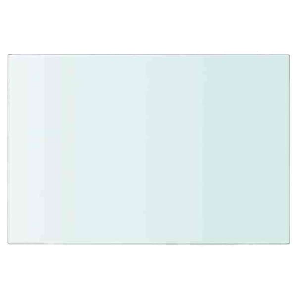 Maison Exclusive - Hyllpaneler 2 st Glas Transparent 20 x 25 cm Transparent