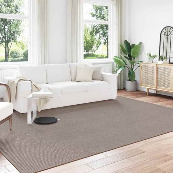 Indendørs tæppe - EKSKLUSIV HUS - LUGO - Polyester - Taupe - 240 x 340 cm Mol