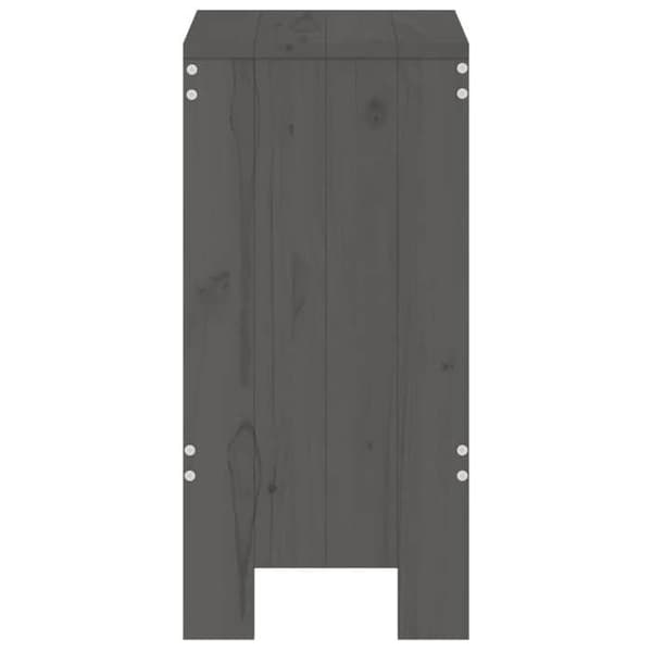 Baari-istuin - MAISON EXCLUSIVE - 40x36x75 cm - Massiivipuu - 2 kappaletta - Jalkatuki