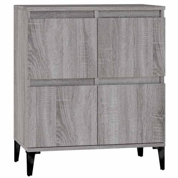 Maison Exclusive - Buffet Sonoma grå 60x35x70 cm Ingeniørtræ