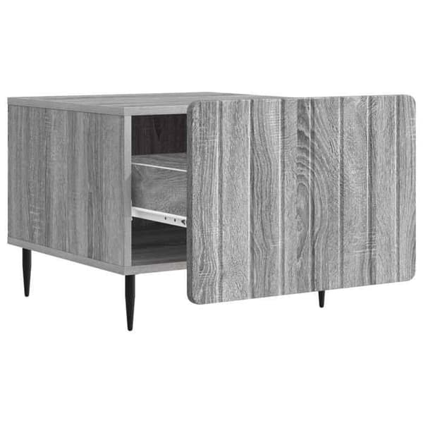 Maison Exclusive - Sonoma grå sofabord 49 x 50 x 42 cm Ingeniørtræ