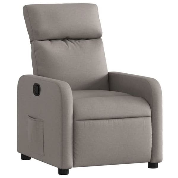 Maison Exclusive - Taupe Kankainen Nojatuoli
