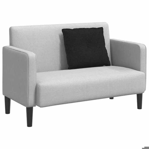 Maison Exclusive - Sort Rygpude 60 x 19 x 50 cm stof