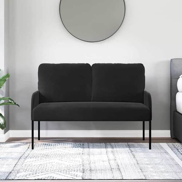 Maison Exclusive - Sohvatyynyt 110cm Musta Vaneri