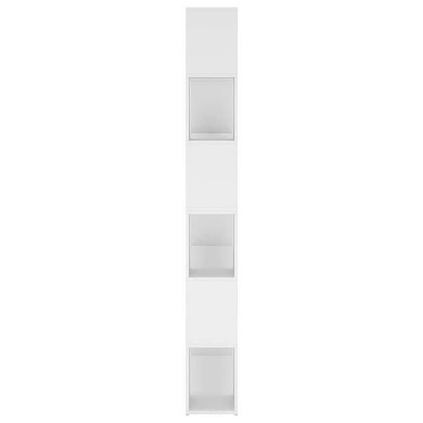 Maison Exclusive - Bibliotek/Rumseparator Hvid 100x24x188 cm Matt vit