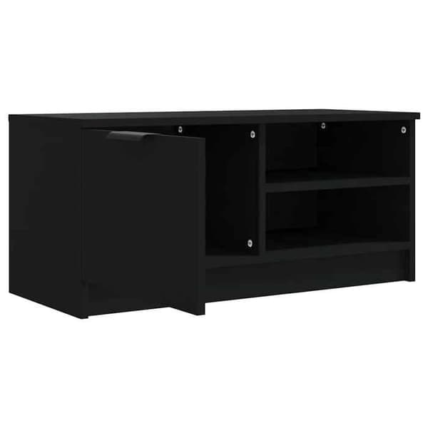 Maison Exclusive - TV-møbel Sort 80x35x36,5 cm Ingeniørtræ Svart