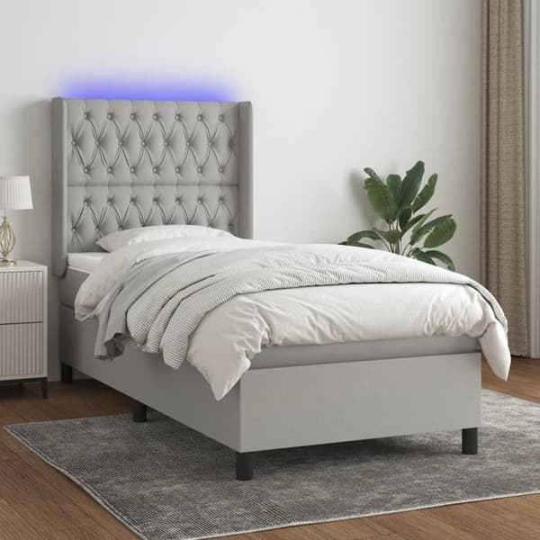 Maison Exclusive - LED-jousipatja kangaspäädyllä