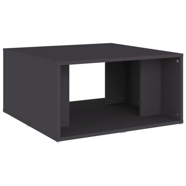 Borde - EKSKLUSIV HUS - Sæt med 4 dele - Grå - 33x33x33 cm - Spånplader grå