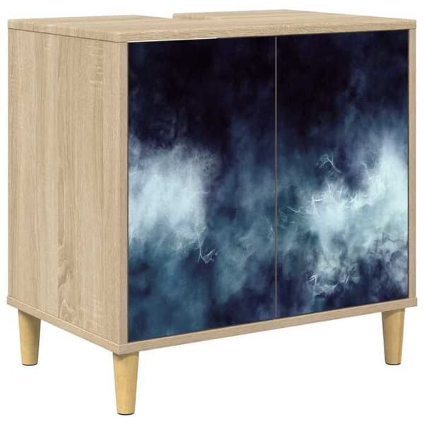 Maison Exclusive - Badrumsskåp RAALTE Sonoma 60 x 40 x 60 cm