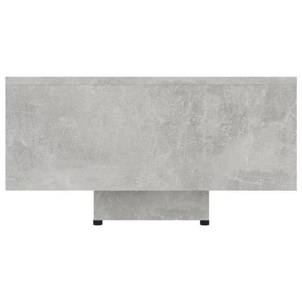 Bord - EKSKLUSIV HUS - 85x55x31 cm - Beton grå - Ingeniørtræ - Rektangulær Betonggrå