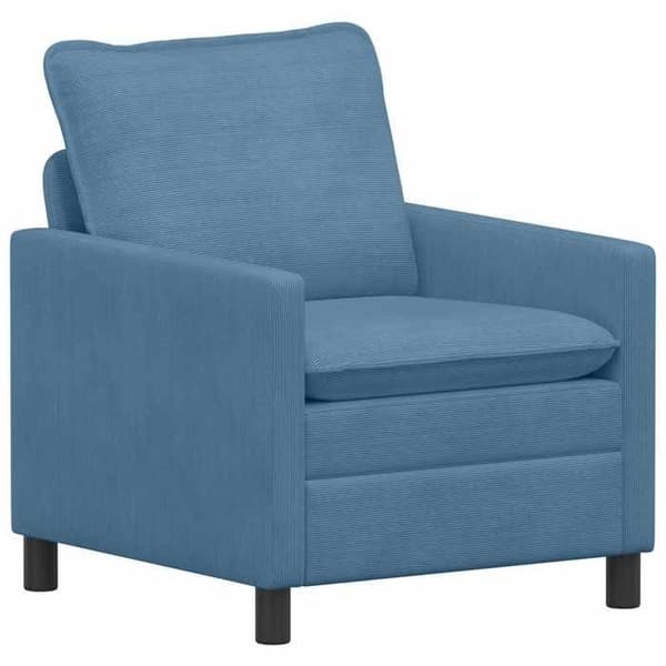 Maison Exclusive - Sæt af 2 Sofaer Blå Stof