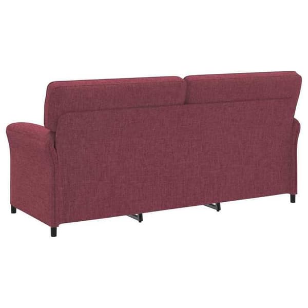 Maison Exclusive - 2-delars Soffgrupp Bordeaux Tyg Bordeaux