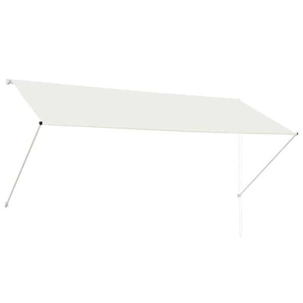 Maison Exclusive - Retractable awning 300x150 cm Creme Grädde