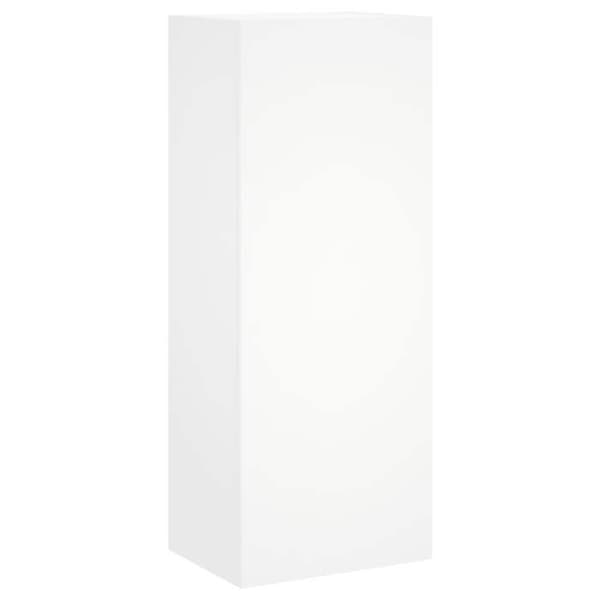 Maison Exclusive - Väggmonterad TV-möbel vit 40,5x30x102 cm ingenjörsträ
