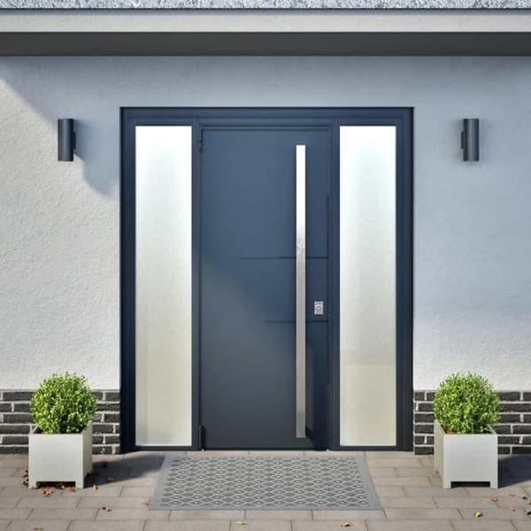 Maison Exclusive - Blomsterkummer 2 stk 30x30x30 cm rustfrit stål