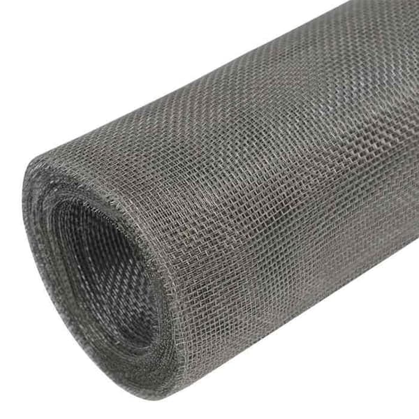 Maison Exclusive - Hegn i tråd 100 x 1000 cm Rustfrit stål 304 Sølv Silver