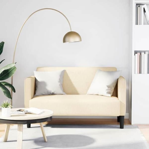 Maison Exclusive - Kermanvärinen 109 cm:n samettinen sohva