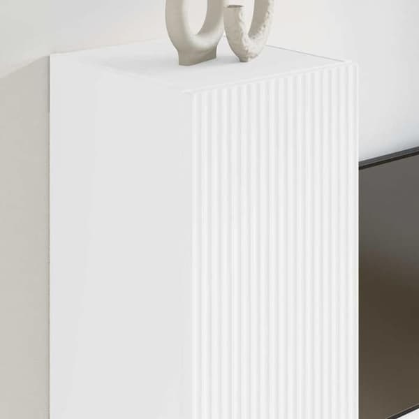 Maison Exclusive - Väggmonterad TV-möbel 30 x 31 x 60 cm Vit Ingenjörsträ