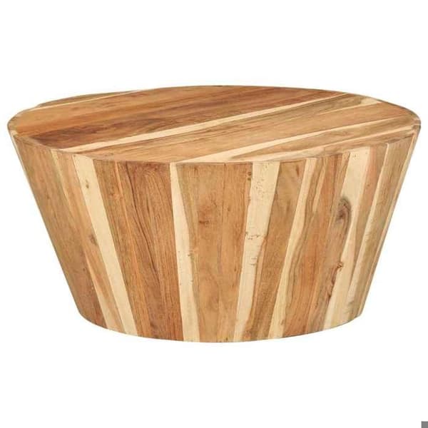 Maison Exclusive - Sofabord Ø65x31 cm Solid akacietræ