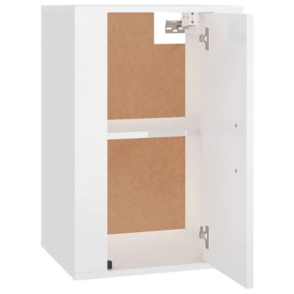 Maison Exclusive - Väggmonterad TV-möbel Vit blank 40x34,5x60 cm Vit