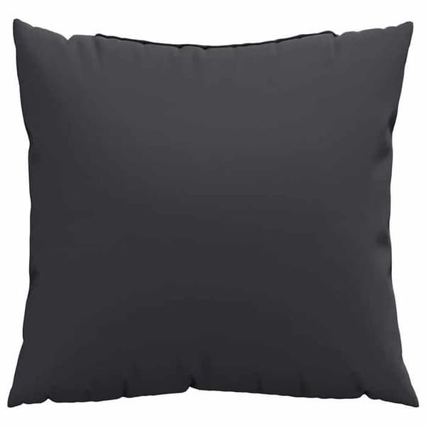 Sofa puder - EKSKLUSIV HUS - Sæt af 4 - 60 x 60 cm - Sort - Vandafvisende polyester Svart