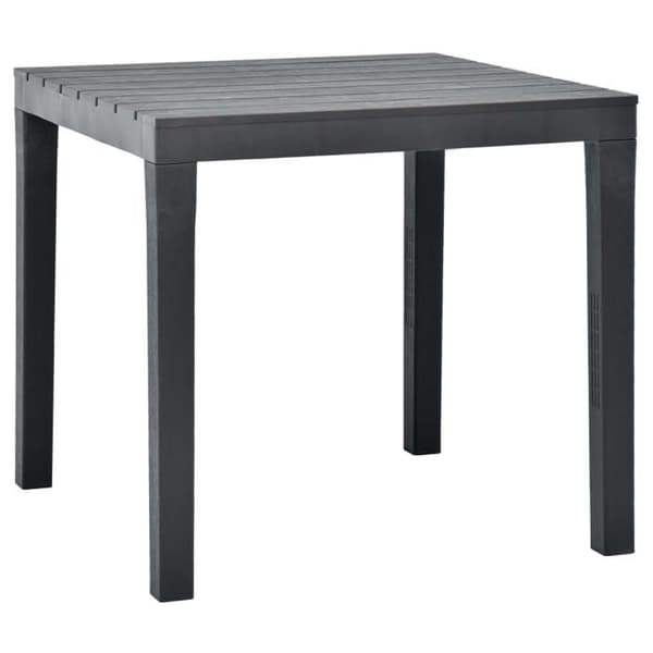 Maison Exclusive - Havebord Anthracit 78x78x72 cm Plastik antracit