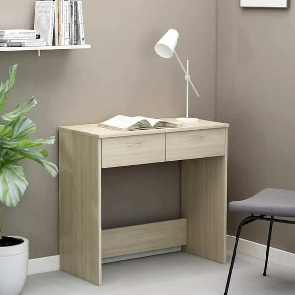 Maison Exclusive - Kontor Ek Sonoma 80x40x75 cm Agglomerat