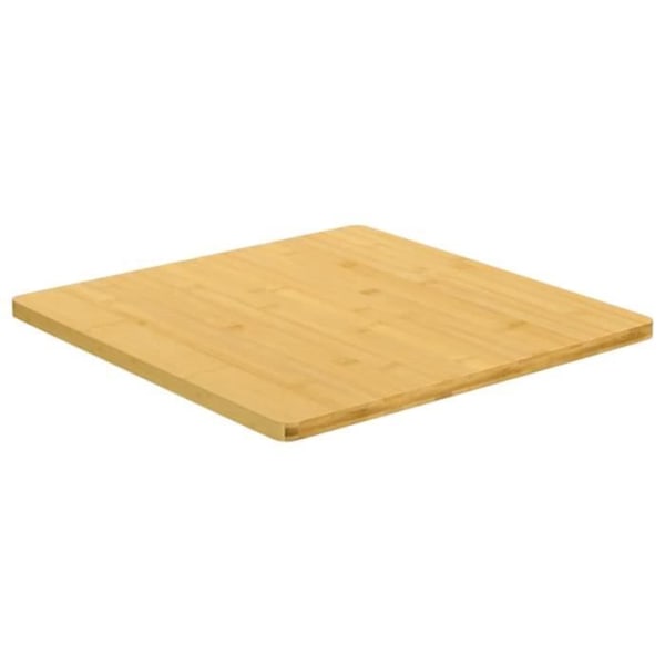 Bordplade 60x60x1,5 cm bambus0 [cm] Brun