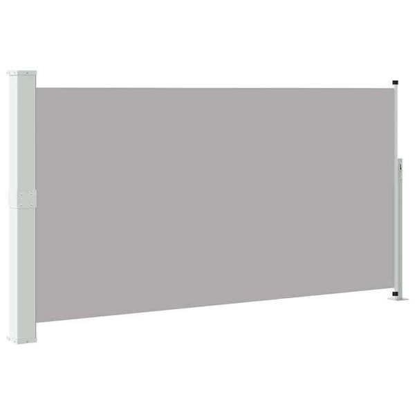 Maison Exclusive - Retractable sidotak för patio 160 x 300 cm Grå