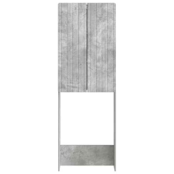 Maison Exclusive - Toilettskabe ZWOLLE Grå beton 66 x 25,5 x 190 cm