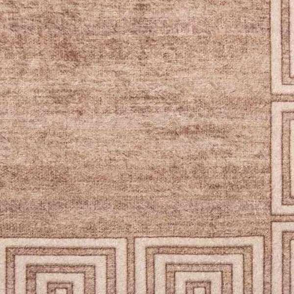 Maison Exclusive - Løber Tæppe MARSA Hvid 100 x 100 cm Polyester og PVC