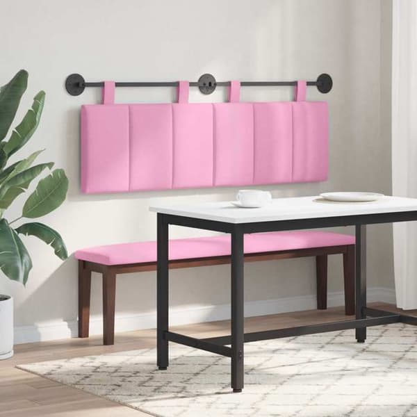 Maison Exclusive - Hängande sänggavel Rosa Tyg